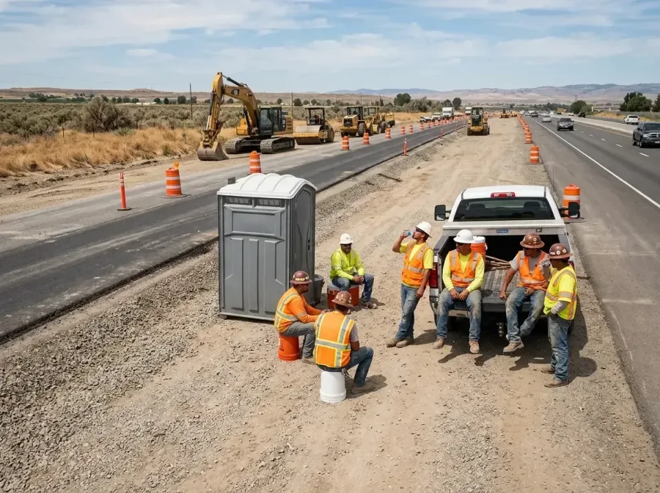 highway-road-construction-crew-007 — frequently asked questions, Porta Potty and Restroom Rentals in Kansas City, MO